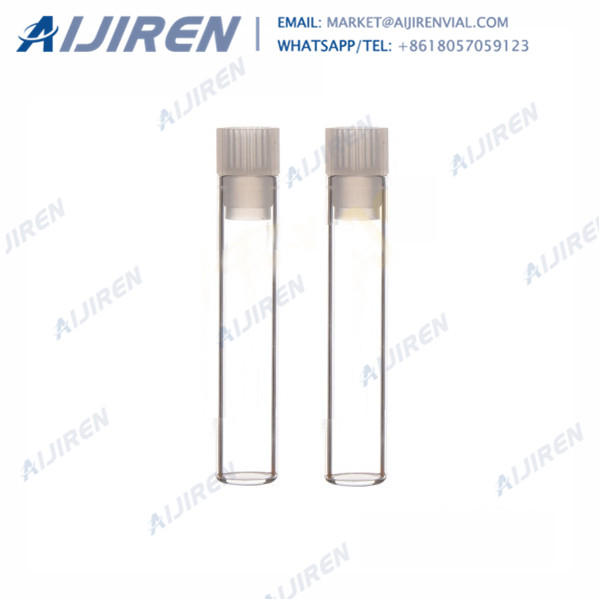 8.2×40.0mm clear shell vials poly cap for coal